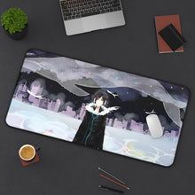 Load image into Gallery viewer, Durarara!! Izaya Orihara Mouse Pad (Desk Mat) On Desk

