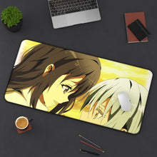 Load image into Gallery viewer, Rimuru Tempest and Shizue Izawa Mouse Pad (Desk Mat) On Desk
