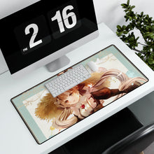 Load image into Gallery viewer, Anime Girl Mouse Pad (Desk Mat) With Laptop
