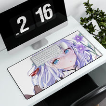 Load image into Gallery viewer, Anime Girl Mouse Pad (Desk Mat) With Laptop
