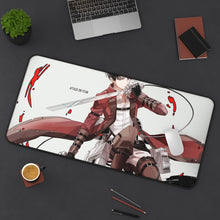 Load image into Gallery viewer, Anime Attack On Titan Mouse Pad (Desk Mat) On Desk
