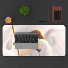 Load image into Gallery viewer, Princess Mononoke Mouse Pad (Desk Mat) With Laptop
