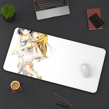 Load image into Gallery viewer, The "H.e.n.t.a.i" Prince and the Stony Cat. by Mouse Pad (Desk Mat) On Desk
