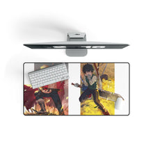 Load image into Gallery viewer, My Hero Academia Izuku Midoriya, Katsuki Bakugou Mouse Pad (Desk Mat) On Desk
