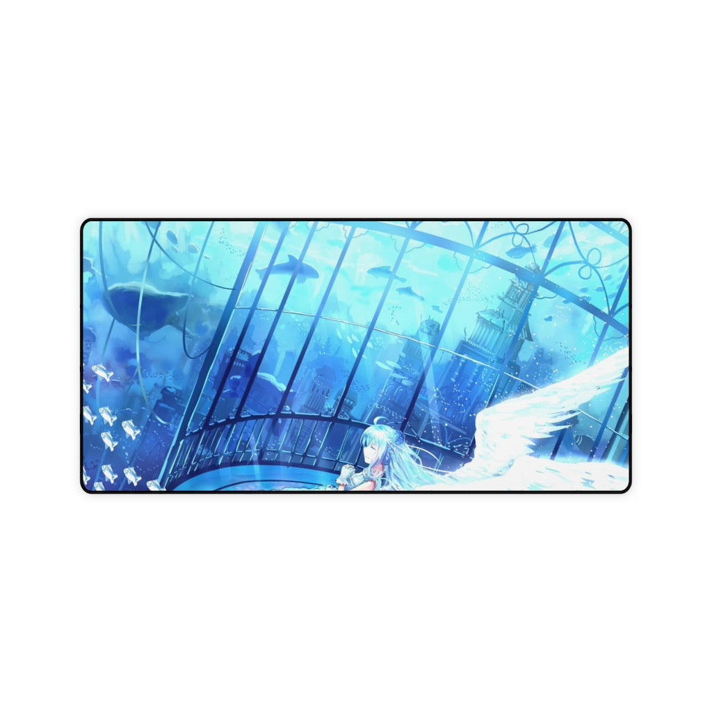 Blue angel Mouse Pad (Desk Mat)