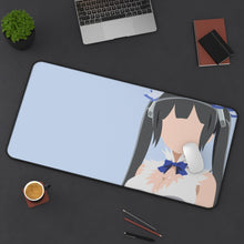Load image into Gallery viewer, Is It Wrong to Try to Pick Up Girls in a Dungeon? Hestia Mouse Pad (Desk Mat) On Desk
