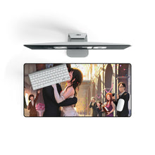 Load image into Gallery viewer, Your Name. Mouse Pad (Desk Mat) On Desk
