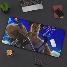 Load image into Gallery viewer, Black Clover Yami Sukehiro Mouse Pad (Desk Mat) On Desk
