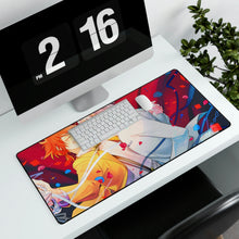 Load image into Gallery viewer, Langa Hasegawa &amp; Reki Kyan Mouse Pad (Desk Mat)
