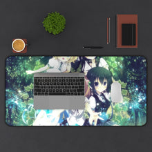 Load image into Gallery viewer, Is The Order A Rabbit? Mouse Pad (Desk Mat) With Laptop
