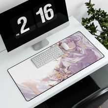Load image into Gallery viewer, Anime Girl Mouse Pad (Desk Mat) With Laptop

