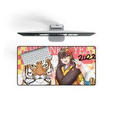 Load image into Gallery viewer, Anime Girl Mouse Pad (Desk Mat) On Desk

