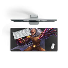 Load image into Gallery viewer, Anime One-Punch Man Mouse Pad (Desk Mat) On Desk
