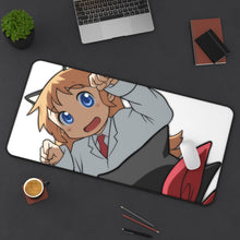Load image into Gallery viewer, Nichijō Mouse Pad (Desk Mat) On Desk
