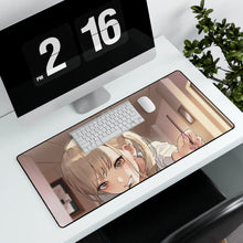 Load image into Gallery viewer, Anime Girl Mouse Pad (Desk Mat) With Laptop

