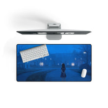 Load image into Gallery viewer, Staring into the Citylights Mouse Pad (Desk Mat) On Desk
