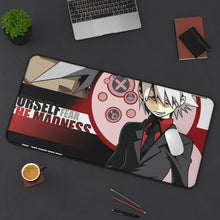 Load image into Gallery viewer, Soul Eater Mouse Pad (Desk Mat) On Desk
