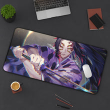 Load image into Gallery viewer, Demon Slayer: Kimetsu No Yaiba Mouse Pad (Desk Mat) On Desk
