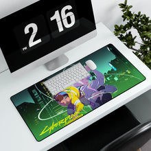 Load image into Gallery viewer, Cyberpunk: Edgerunners Mouse Pad (Desk Mat) With Laptop
