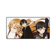 Load image into Gallery viewer, Kirito, Asuna and Leafa Mouse Pad (Desk Mat)
