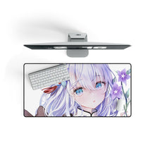 Load image into Gallery viewer, Anime Girl Mouse Pad (Desk Mat) On Desk
