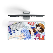 Load image into Gallery viewer, Magical Girl Lyrical Nanoha Mouse Pad (Desk Mat) On Desk
