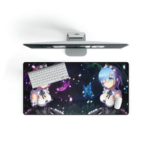 Load image into Gallery viewer, Ram, Rem, Re:Zero, Anime, Girls, Maid, Mouse Pad (Desk Mat)
