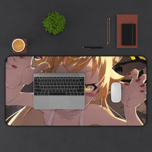 Load image into Gallery viewer, Monogatari (Series) Mouse Pad (Desk Mat) With Laptop
