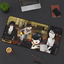 Load image into Gallery viewer, Black Butler Mouse Pad (Desk Mat) On Desk
