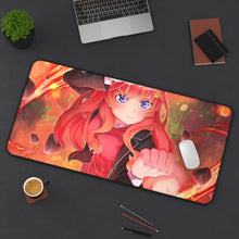 Load image into Gallery viewer, The Quintessential Quintuplets Itsuki Nakano Mouse Pad (Desk Mat) On Desk
