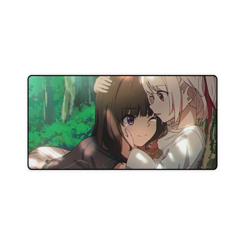 Lycoris Recoil Takina Inoue, Chisato Nishikigi Mouse Pad (Desk Mat)