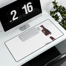 Load image into Gallery viewer, Mirai Nikki Tsubaki Kasugano Mouse Pad (Desk Mat) With Laptop
