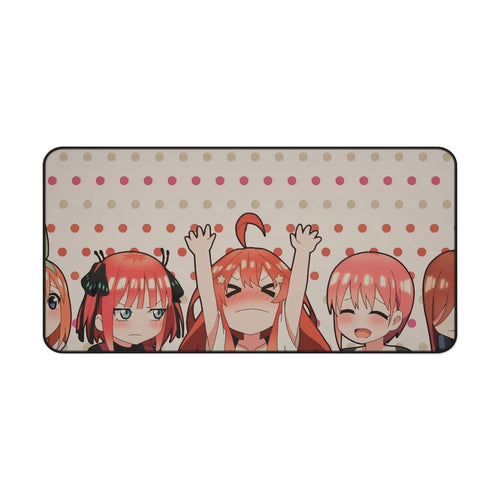 The Quintessential Quintuplets Itsuki Nakano, Nino Nakano, Yotsuba Nakano, Ichika Nakano Mouse Pad (Desk Mat)