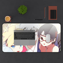 Load image into Gallery viewer, Boruto Mouse Pad (Desk Mat) With Laptop
