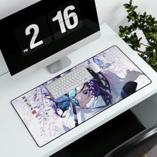 Load image into Gallery viewer, Shinobu Kocho, Butterflies, Kimetsu no Yaiba, Katana, Mouse Pad (Desk Mat)
