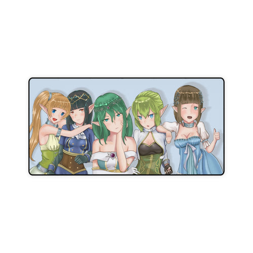 Is It Wrong to Try to Pick Up Girls in a Dungeon? Mouse Pad (Desk Mat)