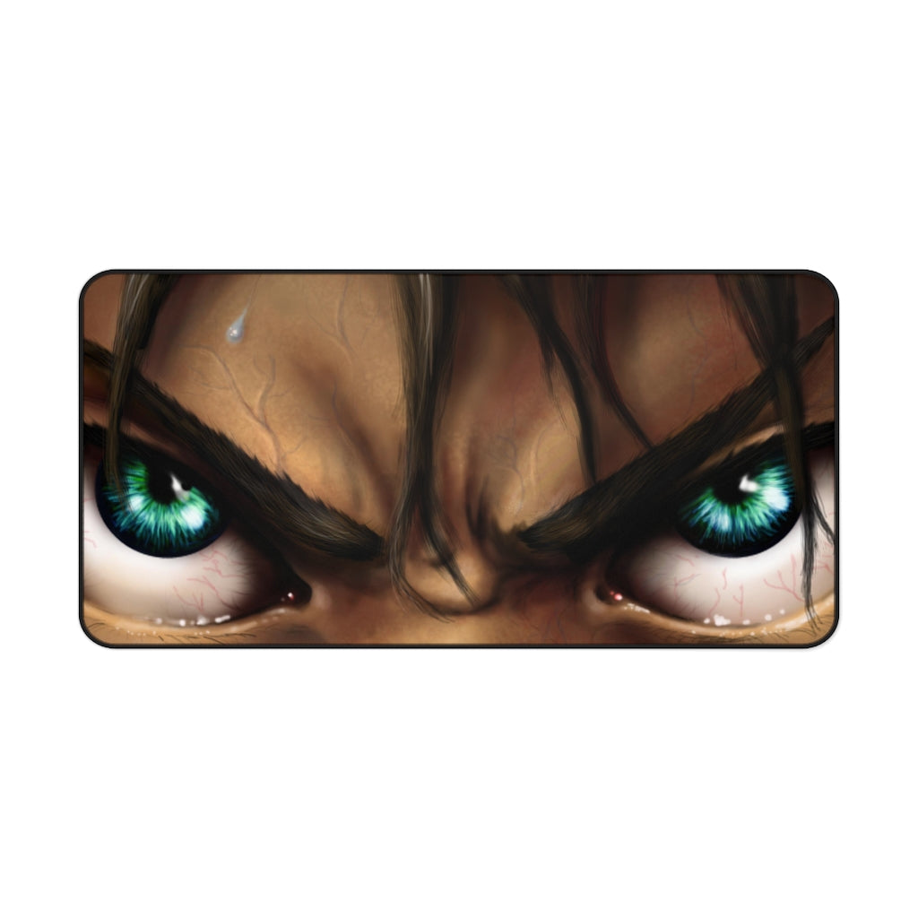 Eren Yeager's eyes Mouse Pad (Desk Mat)
