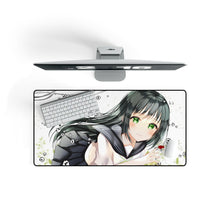 Load image into Gallery viewer, Anime Girl Mouse Pad (Desk Mat) On Desk
