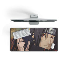 Load image into Gallery viewer, Sasuke and Itachi Uchiha Mouse Pad (Desk Mat) On Desk
