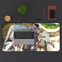 Load image into Gallery viewer, Goblin Slayer Goblin Slayer, High Elf Archer, Priestess Mouse Pad (Desk Mat) With Laptop
