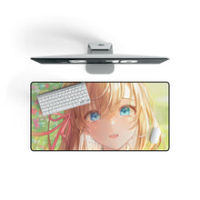 Load image into Gallery viewer, Anime Girl Mouse Pad (Desk Mat) On Desk
