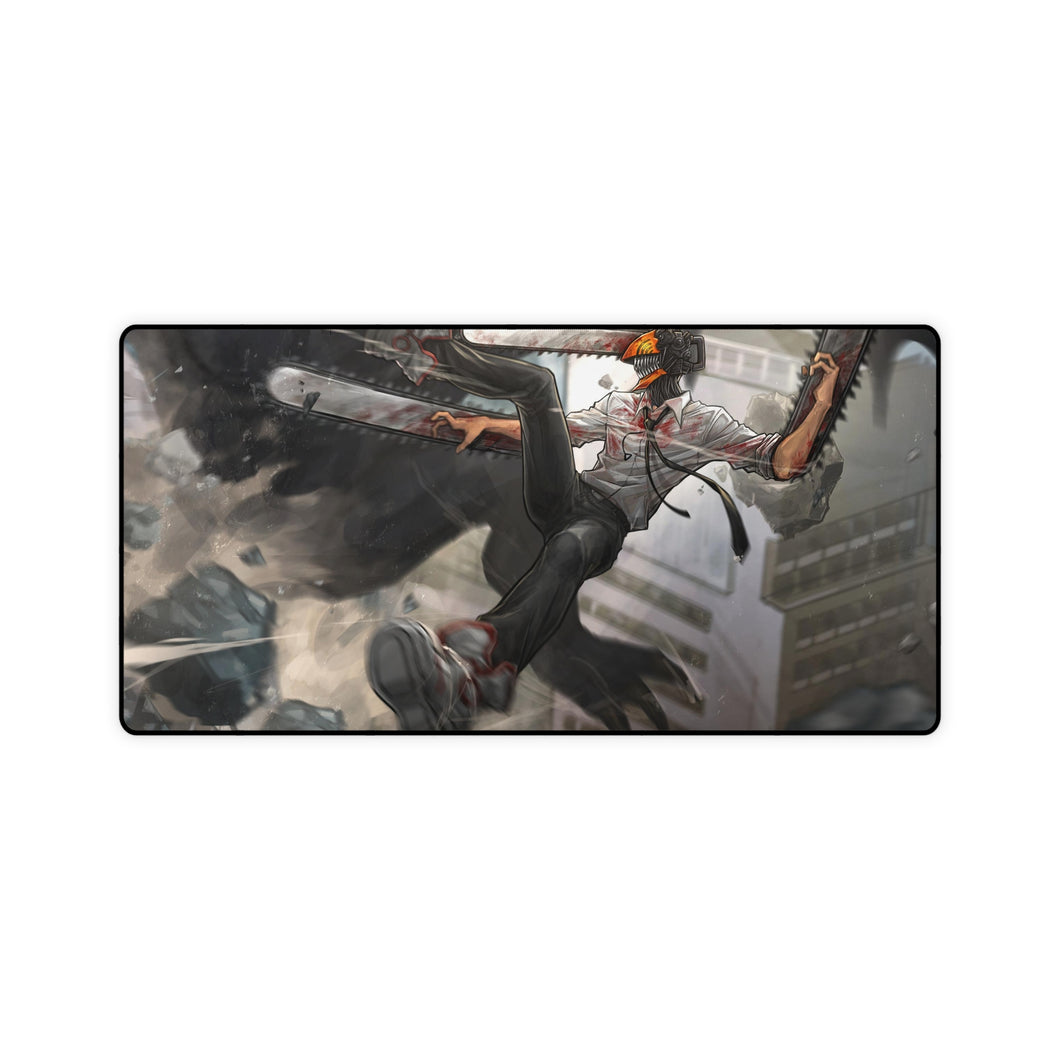 Denji vs Bat Devil Mouse Pad (Desk Mat)