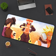 Load image into Gallery viewer, Fairy Tail Natsu Dragneel Mouse Pad (Desk Mat) On Desk
