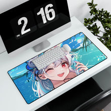 Load image into Gallery viewer, Anime Girl Mouse Pad (Desk Mat) With Laptop
