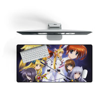 Load image into Gallery viewer, Magical Girl Lyrical Nanoha Mouse Pad (Desk Mat) On Desk

