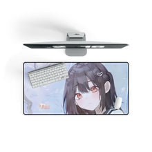 Load image into Gallery viewer, Anime Girl Mouse Pad (Desk Mat) On Desk
