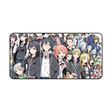 Load image into Gallery viewer, My Teen Romantic Comedy SNAFU Hachiman Hikigaya, Haruno Yukinoshita, Yukino Yukinoshita, Yui Yuigahama, Shizuka Hiratsuka Mouse Pad (Desk Mat)

