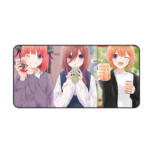 The Quintessential Quintuplets Miku Nakano, Itsuki Nakano, Nino Nakano, Yotsuba Nakano, Ichika Nakano Mouse Pad (Desk Mat)