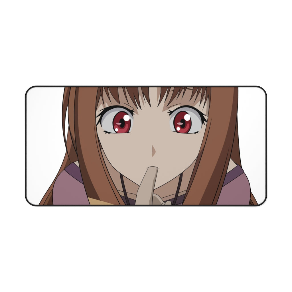 Spice And Wolf Mouse Pad (Desk Mat)