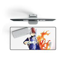 Load image into Gallery viewer, Shoto Todoroki Mouse Pad (Desk Mat) On Desk
